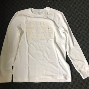 American Eagle white waffle long sleeve t-shirt